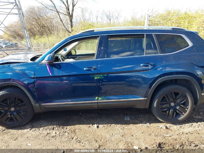 2019 Volkswagen Atlas 3.6L V6 Sel Premium VIN: 1V2NR2CAXKC576013 Lot: 40893139