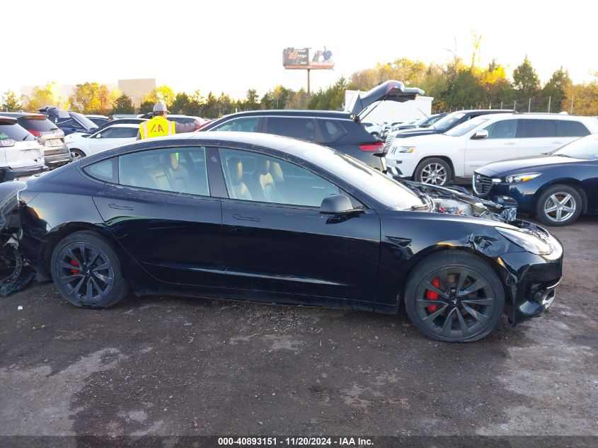 2022 Tesla Model 3 Rear-Wheel Drive VIN: 5YJ3E1EA0NF189490 Lot: 40893151