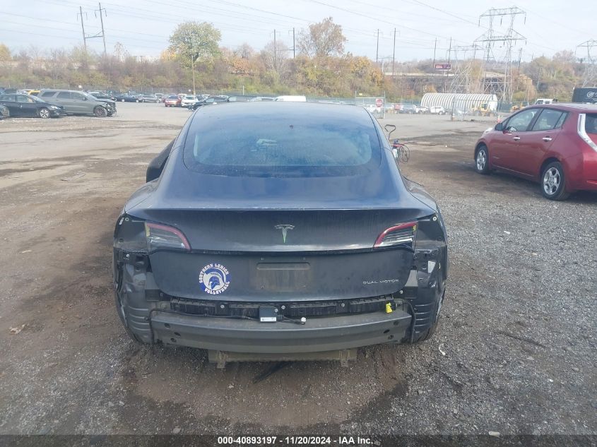 2018 Tesla Model 3 Long Range/Performance VIN: 5YJ3E1EB2JF103695 Lot: 40893197