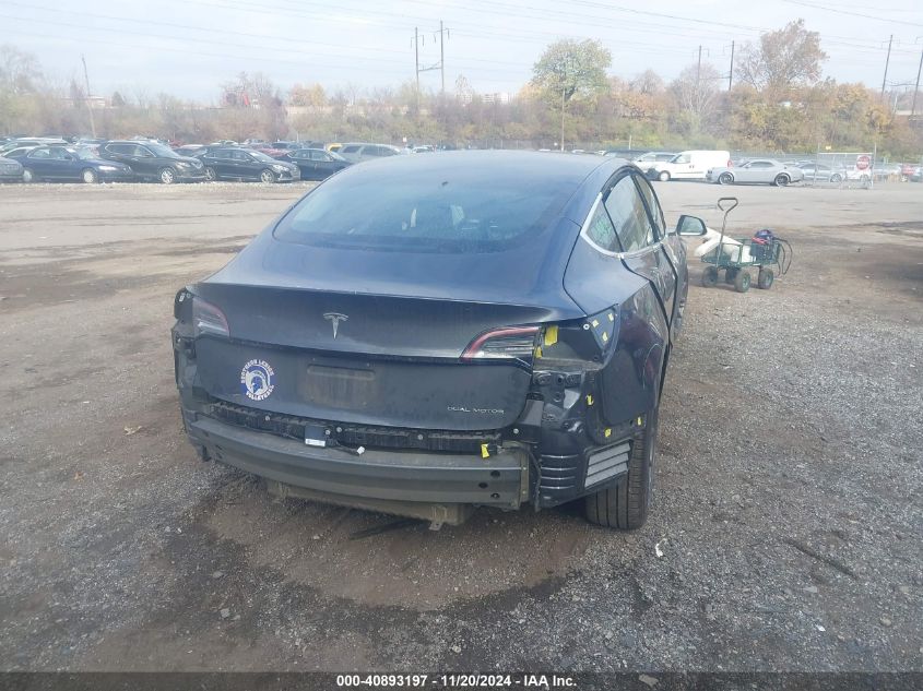 2018 Tesla Model 3 Long Range/Performance VIN: 5YJ3E1EB2JF103695 Lot: 40893197