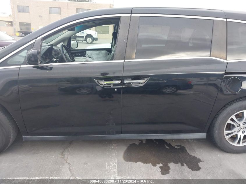 2013 Honda Odyssey Ex-L VIN: 5FNRL5H65DB090757 Lot: 40893200