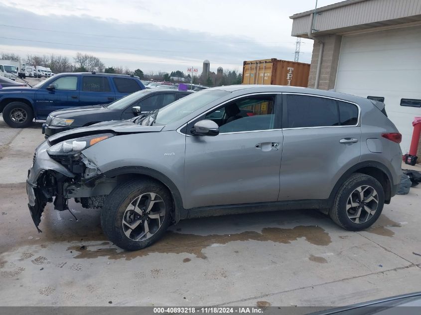 2020 Kia Sportage Lx VIN: KNDPMCAC4L7821384 Lot: 40893218