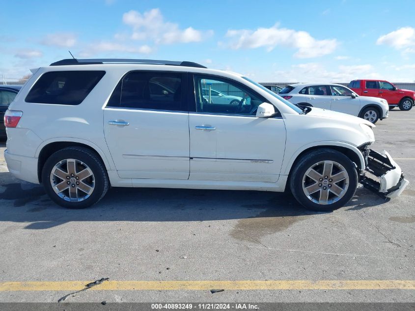 2012 GMC Acadia Denali VIN: 1GKKVTED0CJ254334 Lot: 40893249