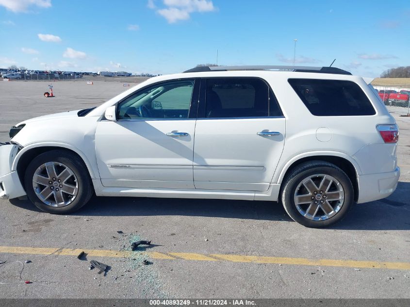 2012 GMC Acadia Denali VIN: 1GKKVTED0CJ254334 Lot: 40893249