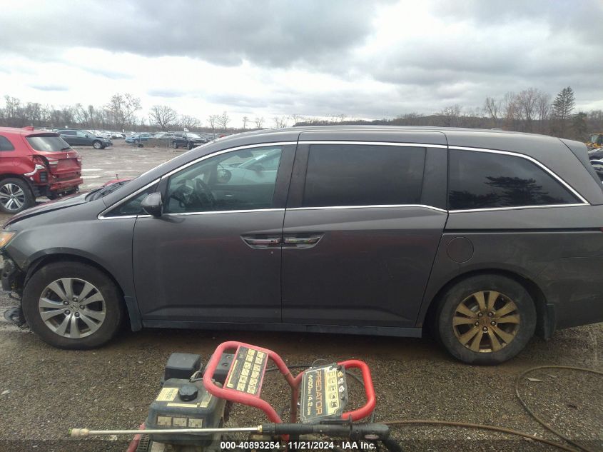 2014 Honda Odyssey Ex-L VIN: 5FNRL5H68EB024835 Lot: 40893254