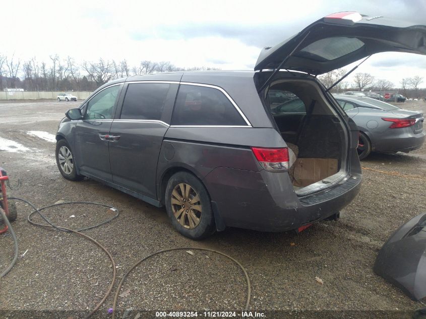 2014 Honda Odyssey Ex-L VIN: 5FNRL5H68EB024835 Lot: 40893254