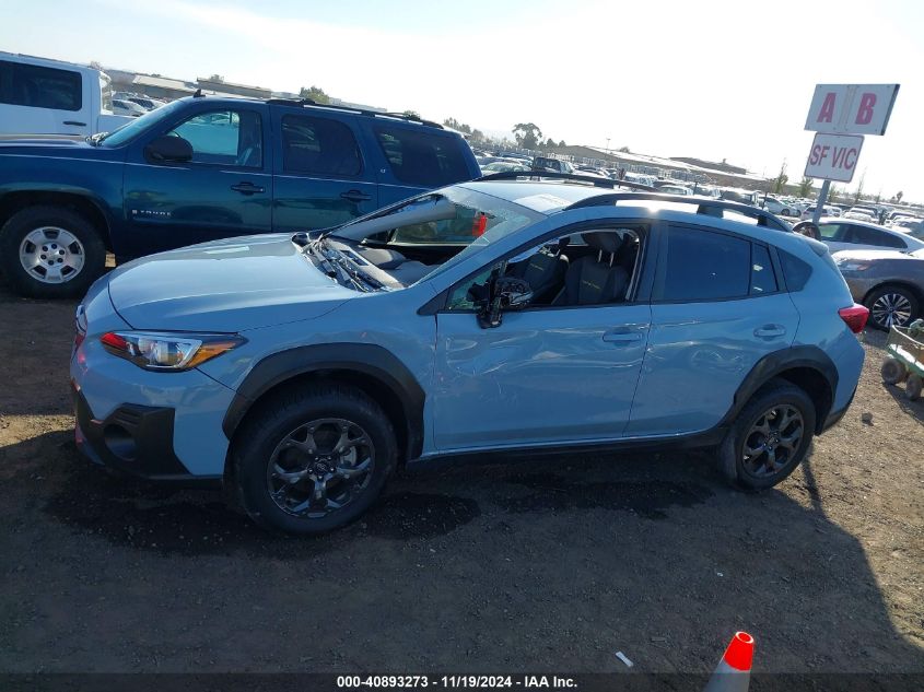 2022 Subaru Crosstrek Sport VIN: JF2GTHRC3NH214234 Lot: 40893273