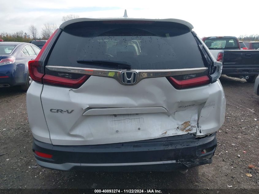 2020 Honda Cr-V Awd Ex VIN: 2HKRW2H50LH627645 Lot: 40893274