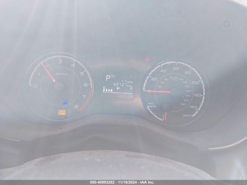 VIN 4S3GKAC64K3619877 2019 SUBARU IMPREZA 2.0I PREMIUM
