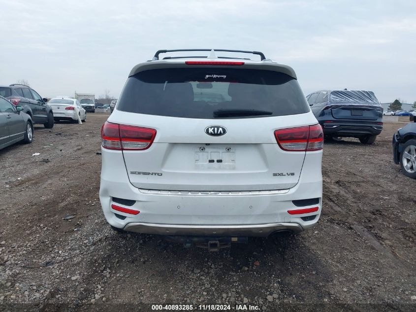 2016 Kia Sorento 3.3L Sxl VIN: 5XYPKDA5XGG097464 Lot: 40893285