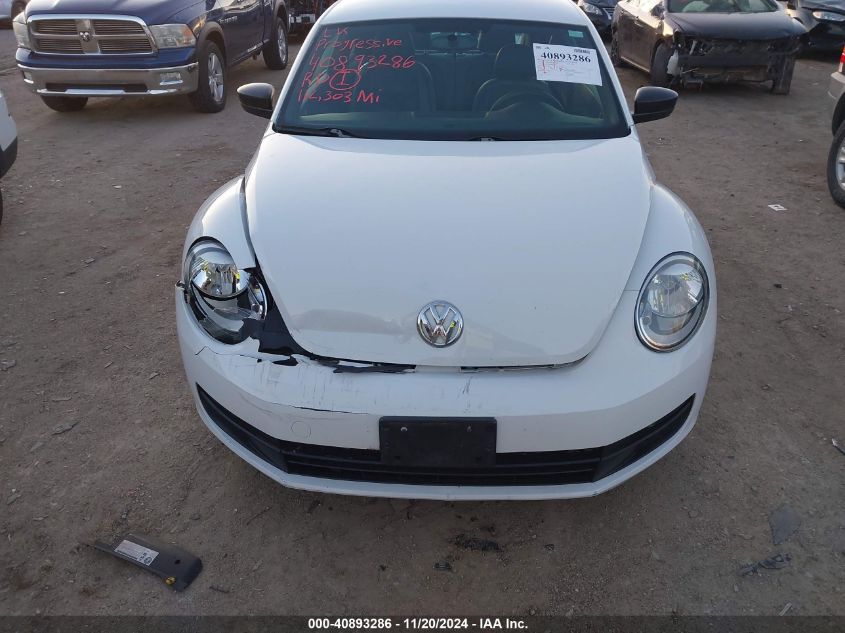 2015 Volkswagen Beetle 1.8T Fleet Edition VIN: 3VWF17AT4FM643835 Lot: 40893286