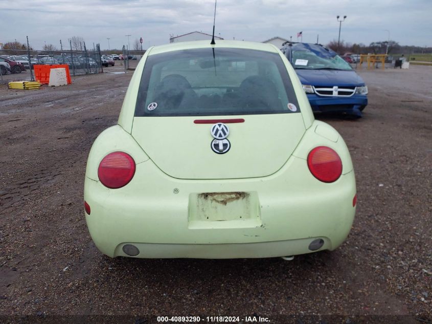 2001 Volkswagen New Beetle Gls VIN: 3VWCK21C51M478616 Lot: 40893290