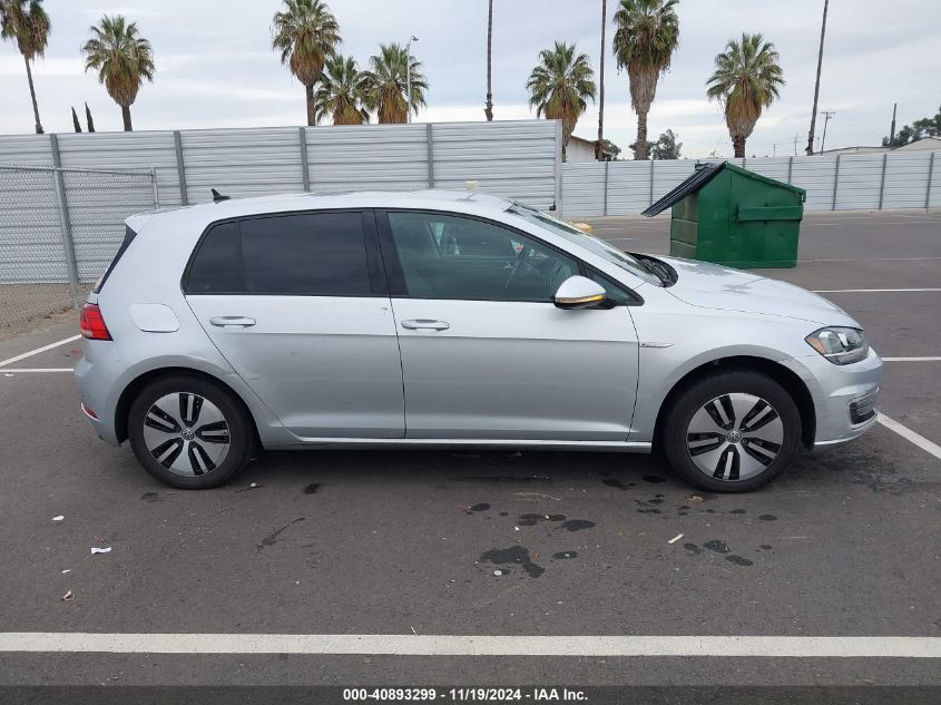 2019 Volkswagen E-Golf Se VIN: WVWKR7AU8KW913873 Lot: 40893299