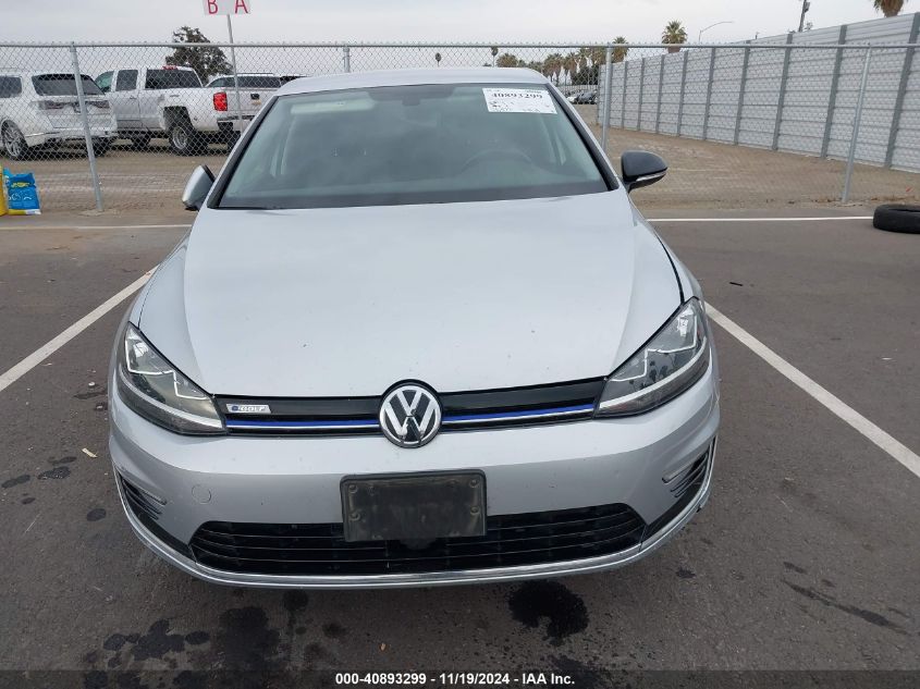 2019 Volkswagen E-Golf Se VIN: WVWKR7AU8KW913873 Lot: 40893299