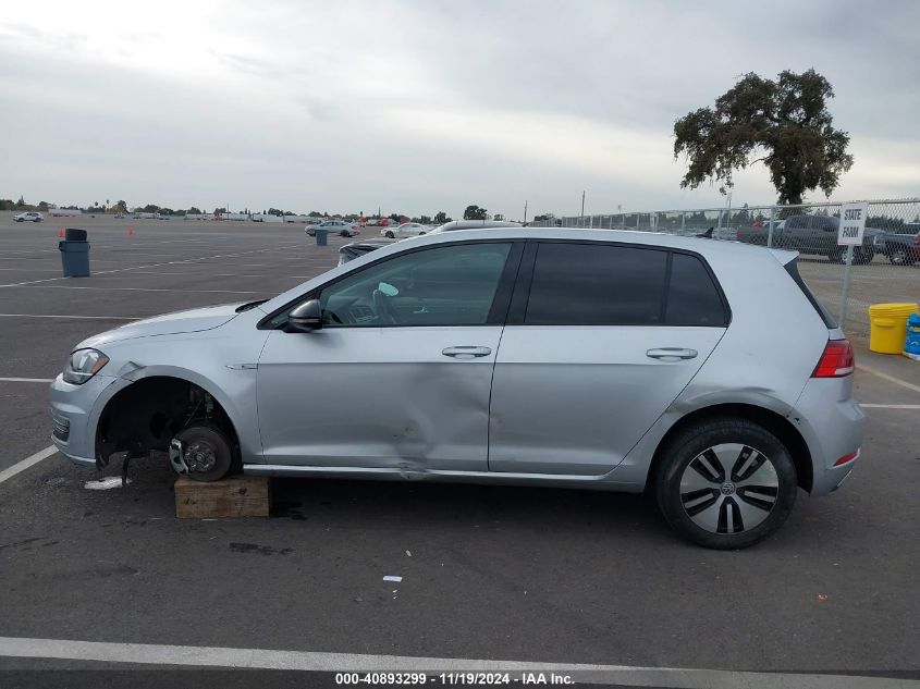 2019 Volkswagen E-Golf Se VIN: WVWKR7AU8KW913873 Lot: 40893299