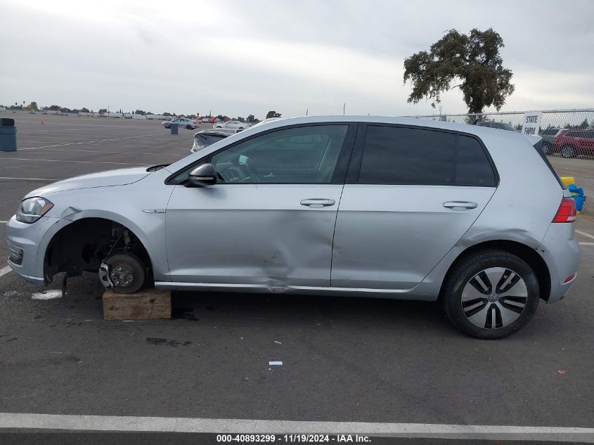 2019 Volkswagen E-Golf Se VIN: WVWKR7AU8KW913873 Lot: 40893299