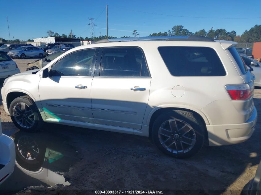 2012 GMC Acadia Denali VIN: 1GKKRTED4CJ390552 Lot: 40893317