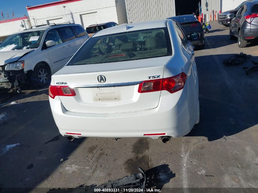 2013 Acura Tsx 2.4 VIN: JH4CU2F40DC012921 Lot: 40893331