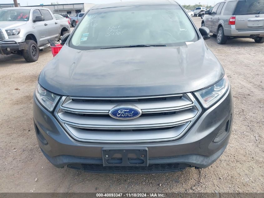 2017 Ford Edge Se VIN: 2FMPK3G98HBB88657 Lot: 40893347