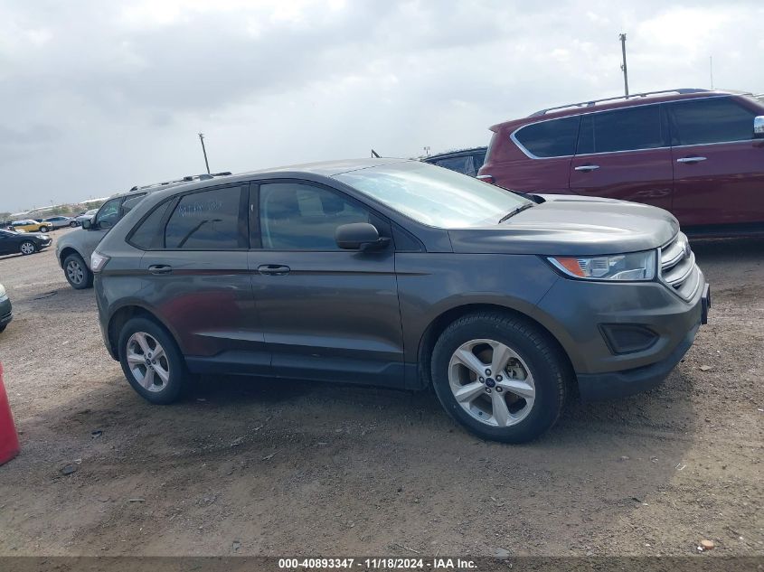 2017 Ford Edge Se VIN: 2FMPK3G98HBB88657 Lot: 40893347