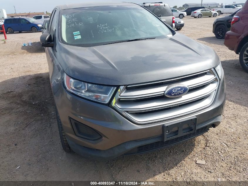 2017 Ford Edge Se VIN: 2FMPK3G98HBB88657 Lot: 40893347