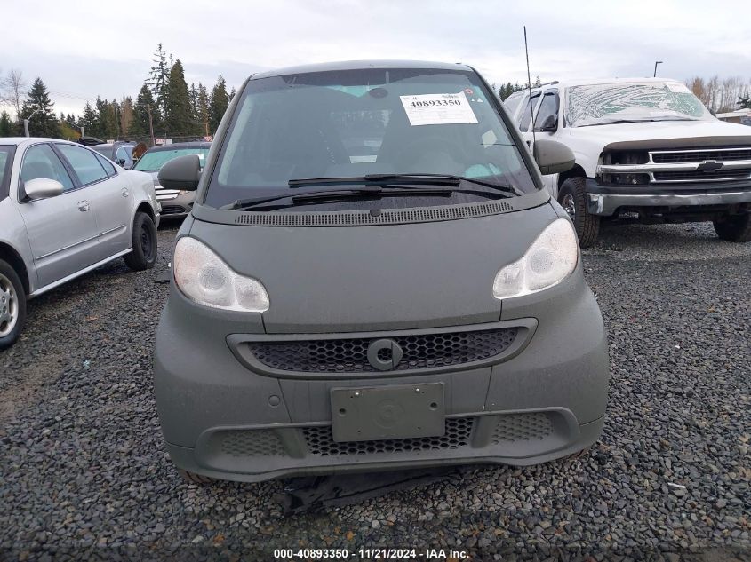 2013 Smart Fortwo Passion/Pure VIN: WMEEJ3BA1DK683638 Lot: 40893350