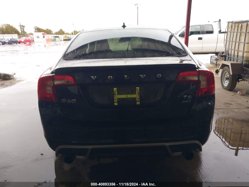 2013 VOLVO S60 T6 - YV1902FH9D2201903