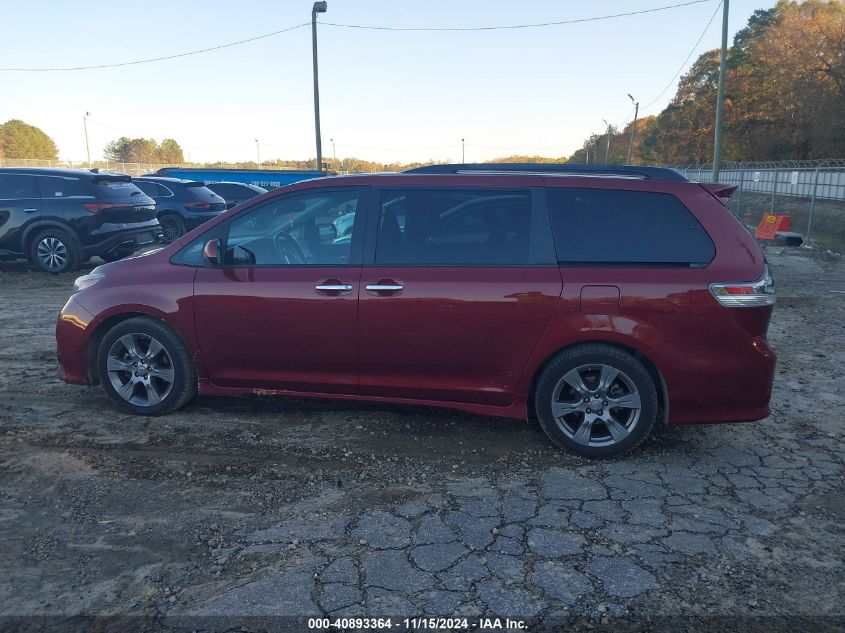 2017 Toyota Sienna Se 8 Passenger VIN: 5TDXZ3DC2HS852854 Lot: 40893364