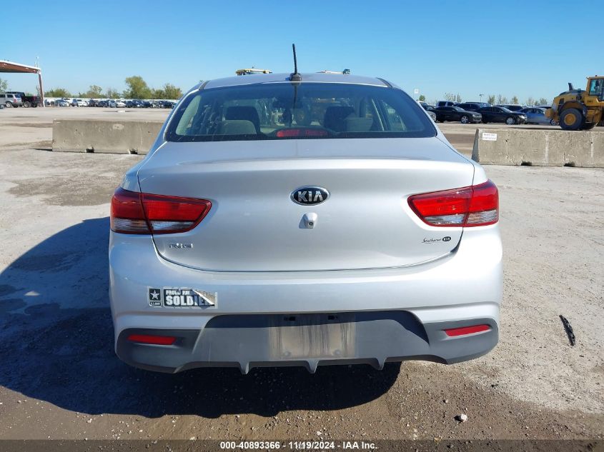 2020 Kia Rio Lx VIN: 3KPA24AD8LE308312 Lot: 40893366