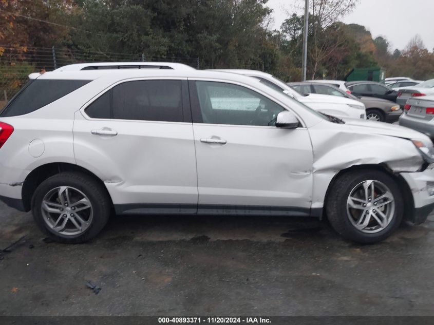 2016 Chevrolet Equinox Ltz VIN: 2GNALDEK7G6343491 Lot: 40893371