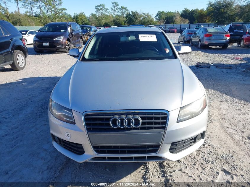 2011 Audi A4 2.0T Premium VIN: WAUEFAFL3BN031452 Lot: 40893381