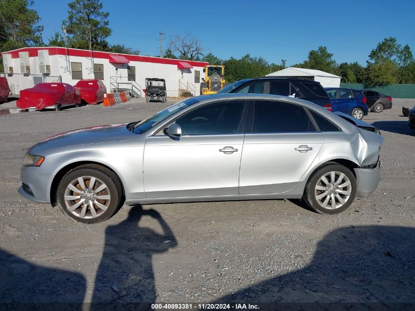 2011 Audi A4 2.0T Premium VIN: WAUEFAFL3BN031452 Lot: 40893381