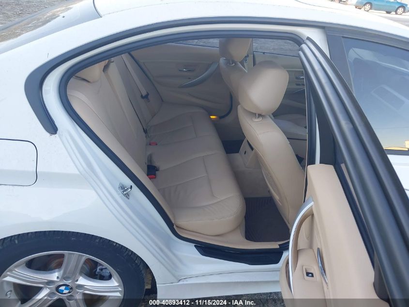 2012 BMW 328I VIN: WBA3A5C59CF349803 Lot: 40893412