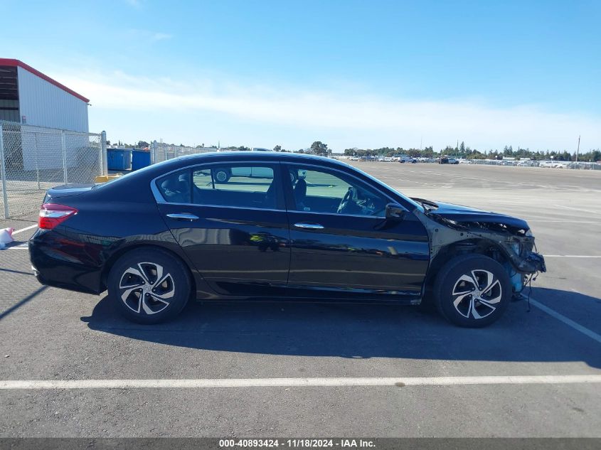 2016 Honda Accord Lx VIN: 1HGCR2F38GA039280 Lot: 40893424