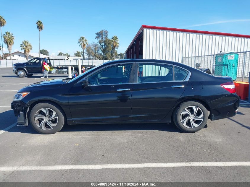 2016 Honda Accord Lx VIN: 1HGCR2F38GA039280 Lot: 40893424