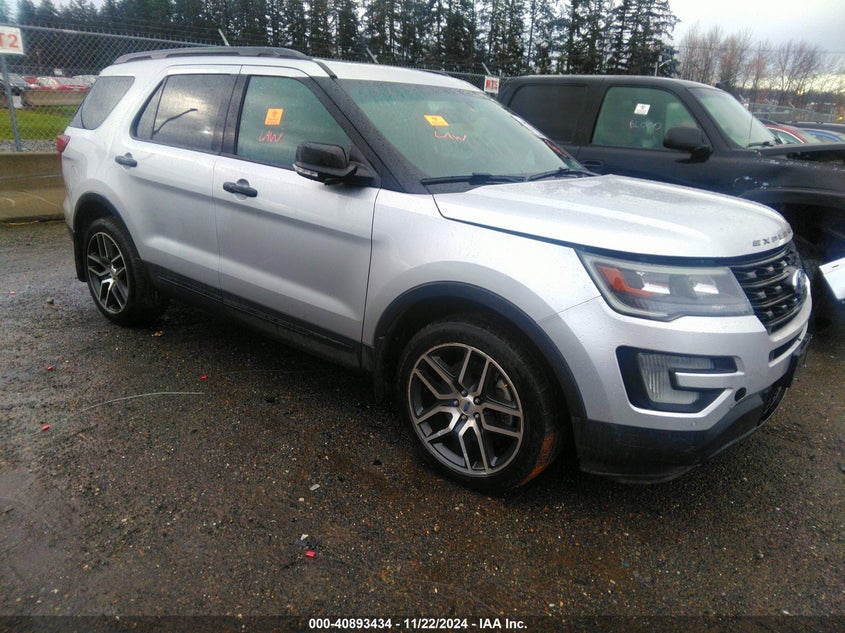 Vin: 1fm5k8gt0ggb34793, lot: 41383126, ford explorer sport 2016 img_1