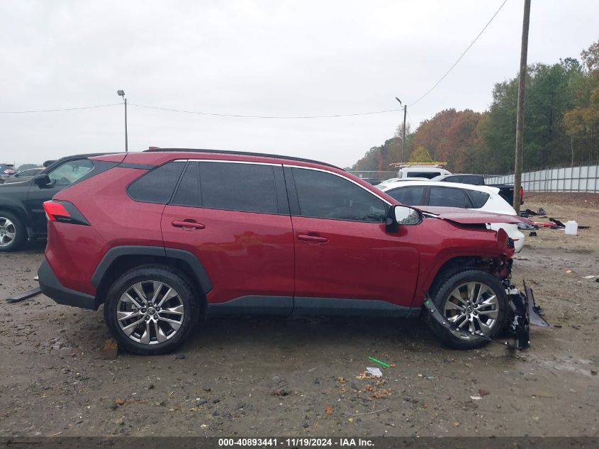 2021 TOYOTA RAV4 XLE PREMIUM VIN: 2T3C1RFV4MW133895