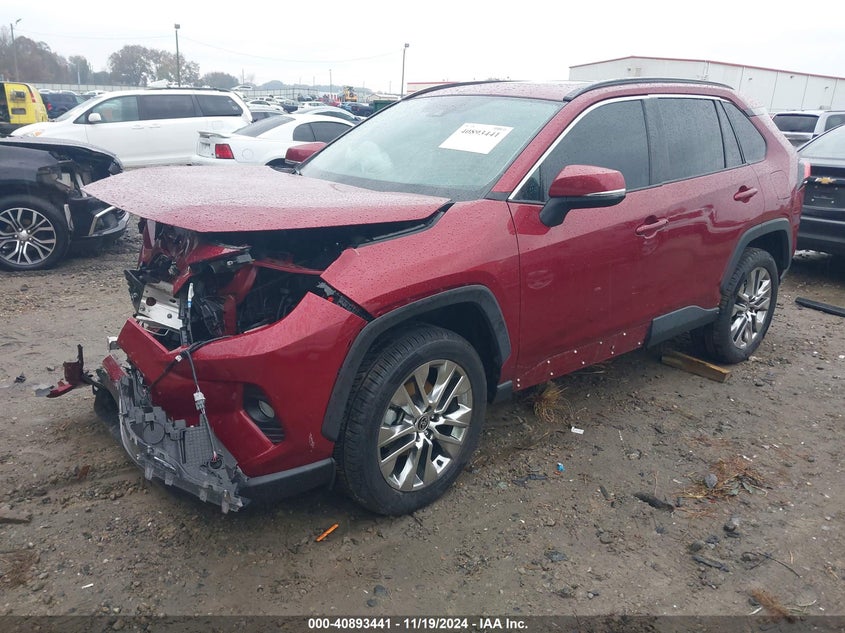2021 TOYOTA RAV4 XLE PREMIUM VIN: 2T3C1RFV4MW133895