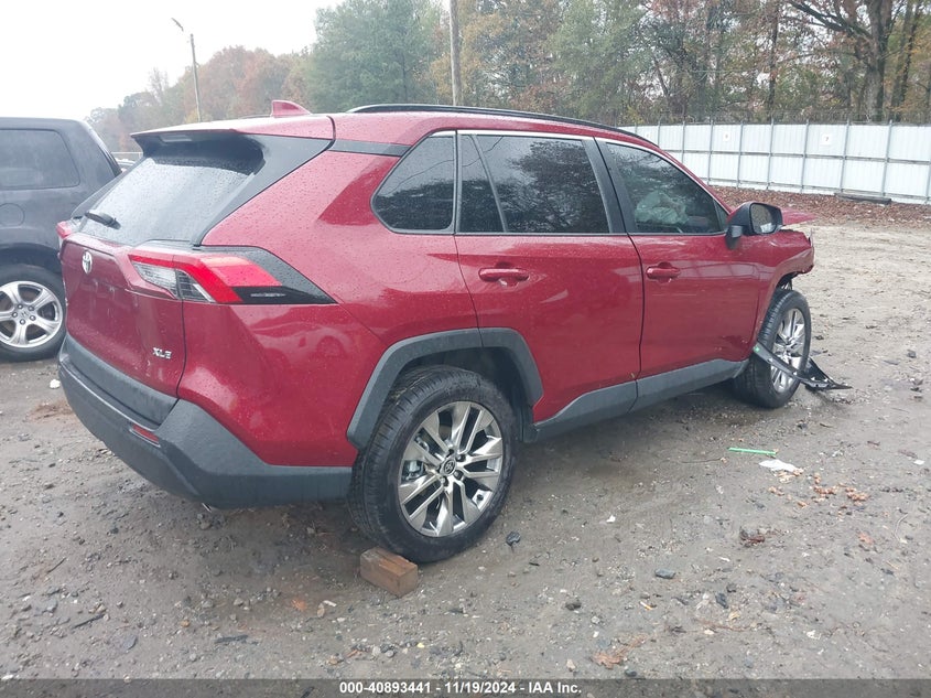 2021 TOYOTA RAV4 XLE PREMIUM VIN: 2T3C1RFV4MW133895