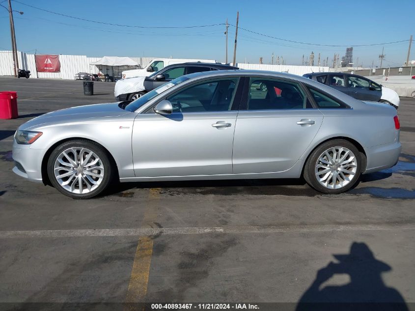 2012 Audi A6 3.0 Premium VIN: WAUGGAFC0CN128406 Lot: 40893467