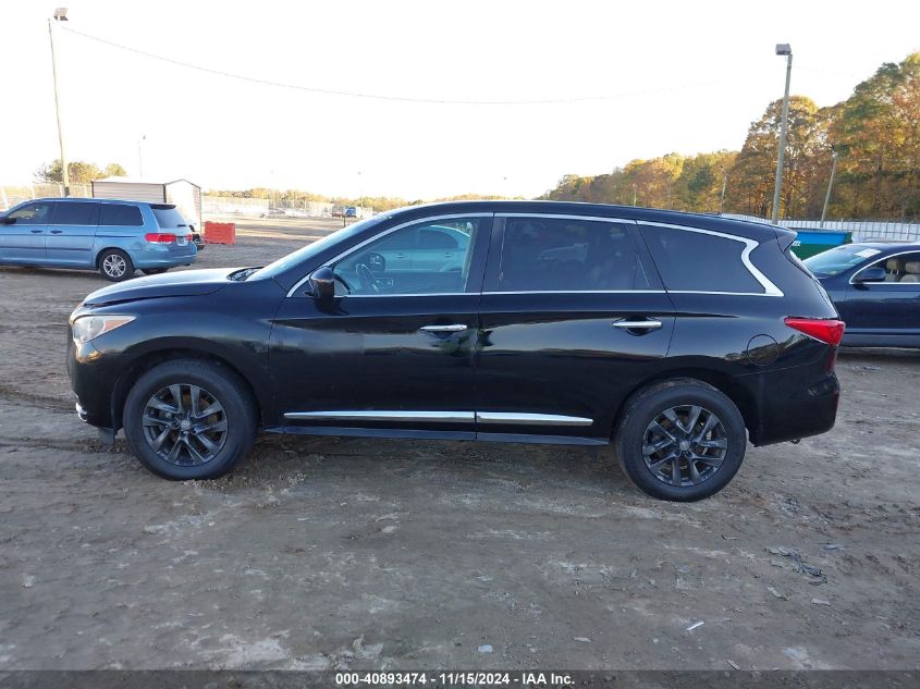 2013 Infiniti Jx35 VIN: 5N1AL0MN9DC302436 Lot: 40893474