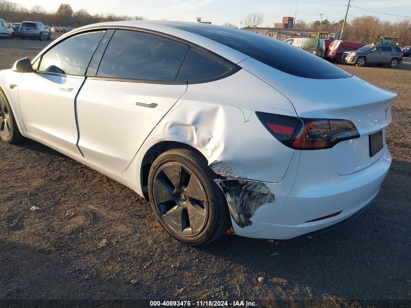 2023 Tesla Model 3 Long Range Dual Motor All-Wheel Drive VIN: 5YJ3E1EB8PF604938 Lot: 40893475