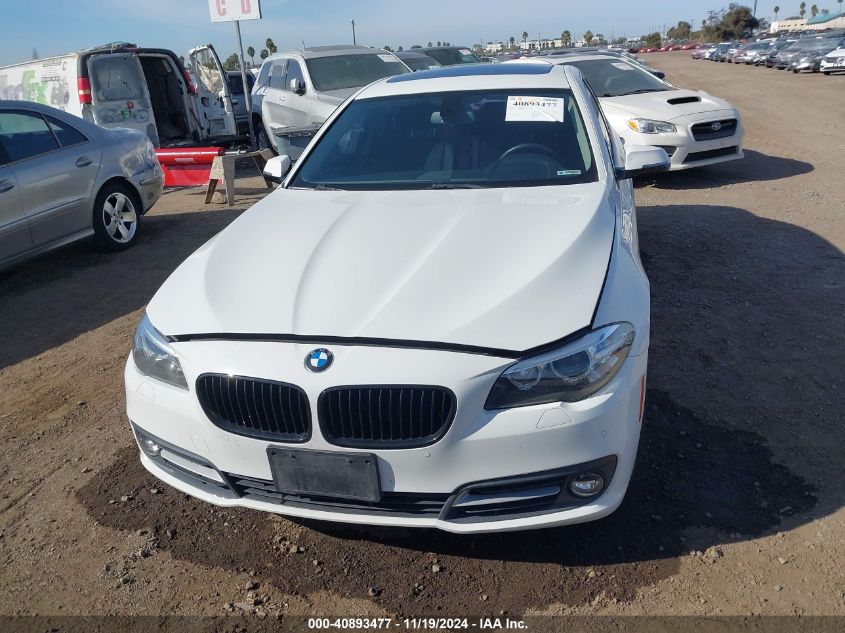 2016 BMW 528I VIN: WBA5A5C56GG354885 Lot: 40893477