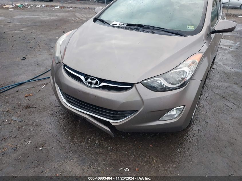 2013 Hyundai Elantra Gls VIN: 5NPDH4AEXDH411426 Lot: 40893484