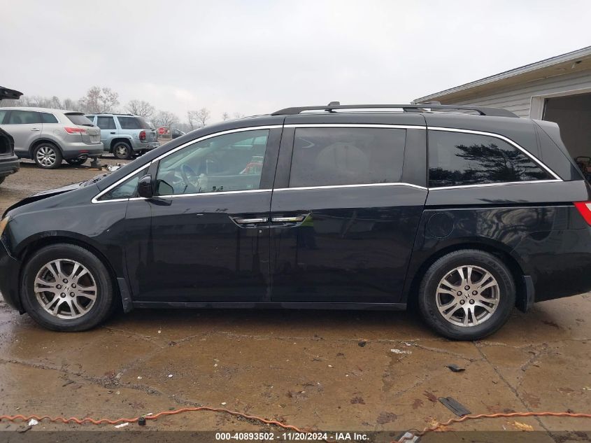 2012 Honda Odyssey Ex-L VIN: 5FNRL5H66CB115096 Lot: 40893502