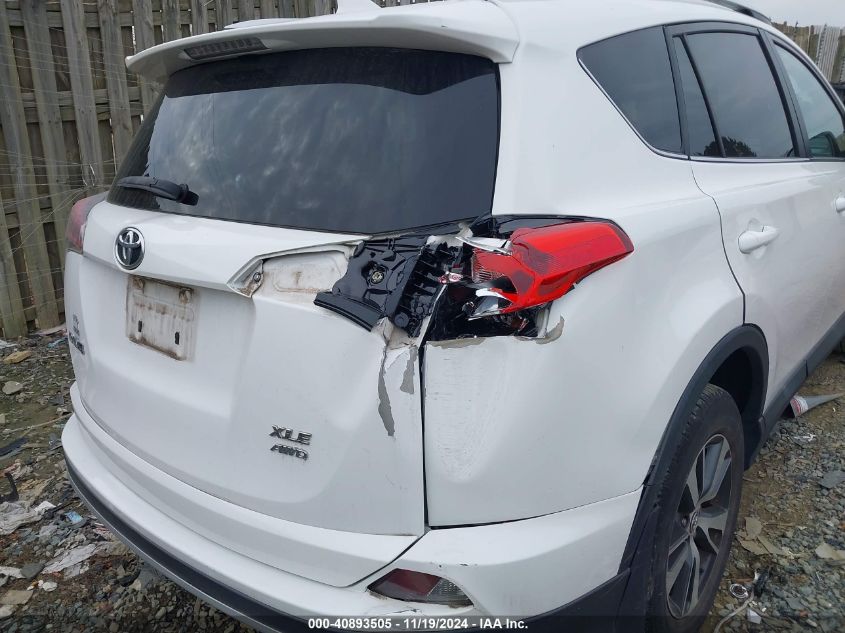 2016 Toyota Rav4 Xle VIN: 2T3RFREV5GW409244 Lot: 40893505