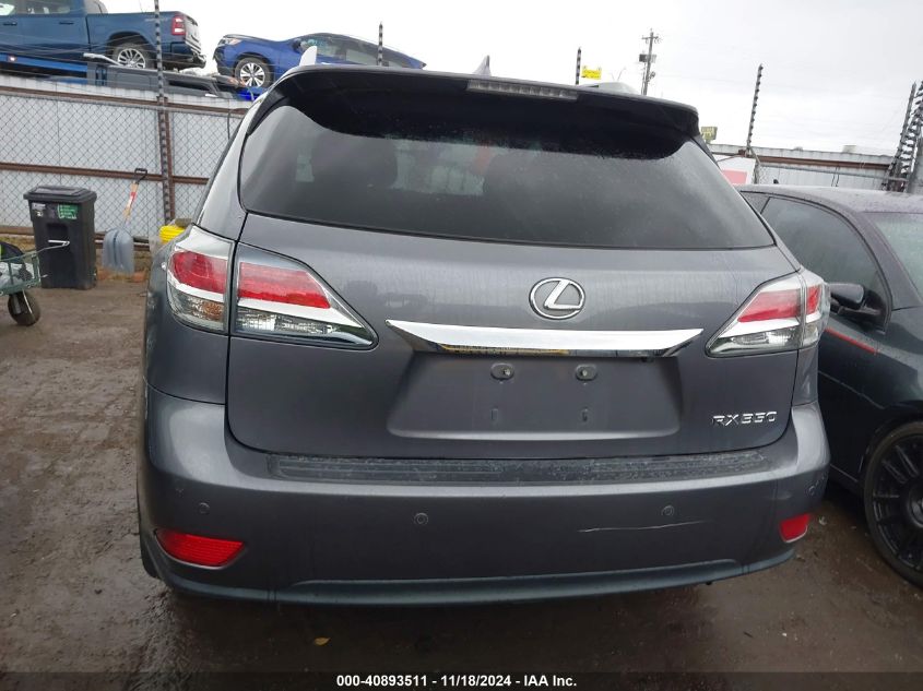 2015 Lexus Rx 350 VIN: 2T2ZK1BA3FC204508 Lot: 40893511