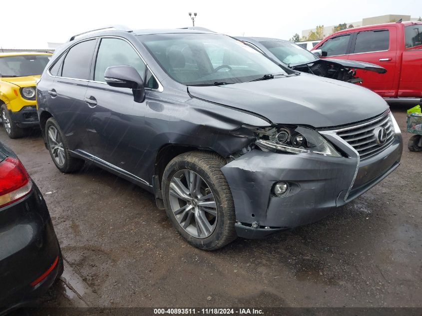 VIN 2T2ZK1BA3FC204508 2015 LEXUS RX 350 no.1