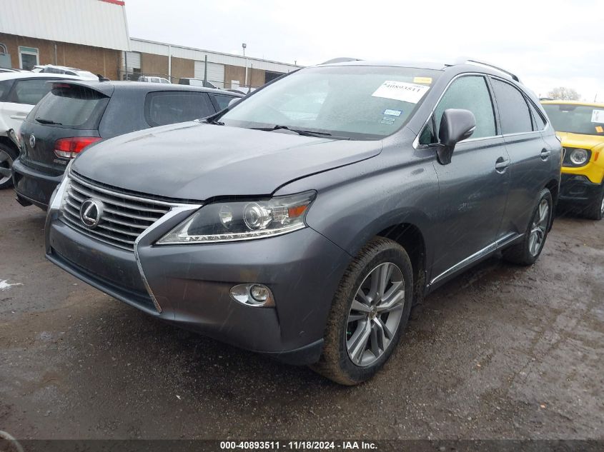 VIN 2T2ZK1BA3FC204508 2015 LEXUS RX 350 no.2