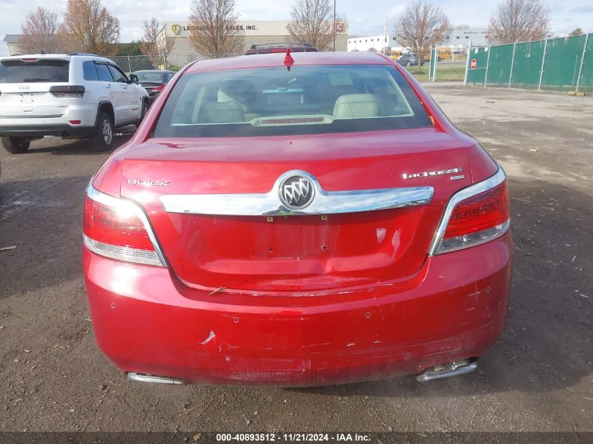 2012 Buick Lacrosse Premium 1 Group VIN: 1G4GE5E31CF306105 Lot: 40893512